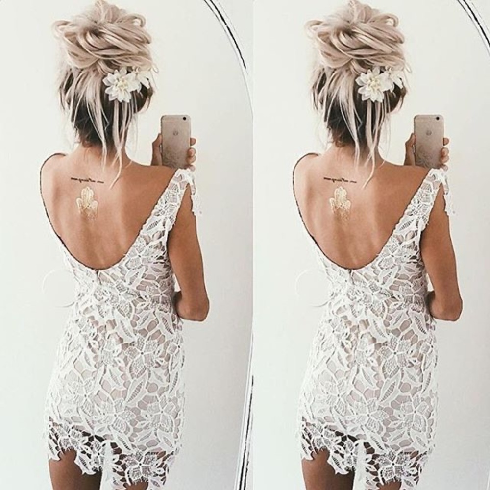 Sabo Skirt Lace Lily Dress NWT